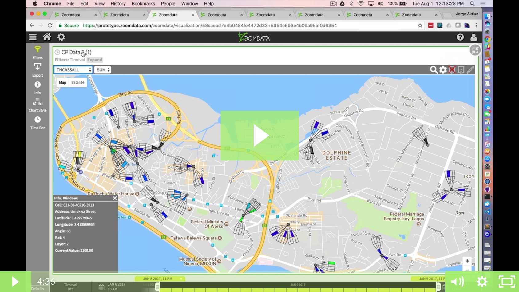 Geospatial Data Visualization Demo | Zoomdata